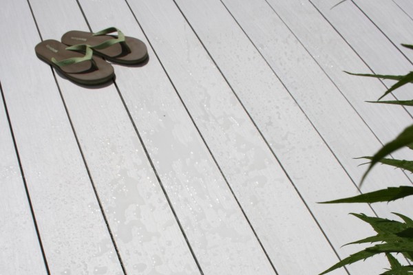 Террасная доска из ДПК Terrapol Практик моноколор Жемчуг (под заказ) купить в Пушкино