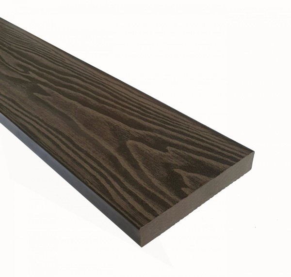 Террасная доска из ДПК Terrapol Смарт 3D Полнотелая без паза Венге Соренто купить в Пушкино