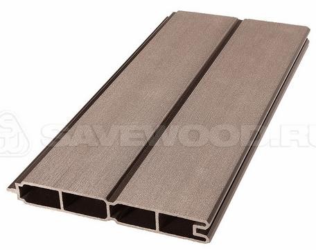 Заборный профиль из ДПК Savewood SW Agger матовый терракот купить в Пушкино