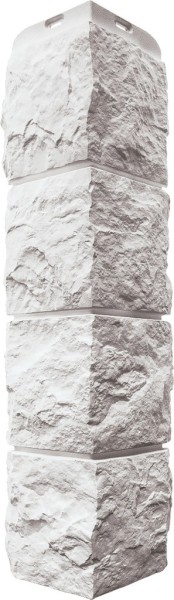 Угол наружный Альта-Профиль Туф ЭКО Белый купить в Пушкино