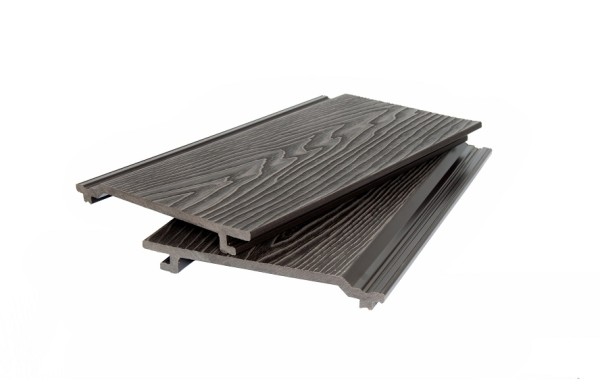 Фасадная доска POLIVAN GROUP 3D фактура дерева DENPASAR тёмно-коричневый купить в Пушкино