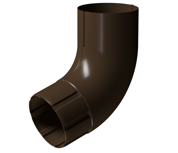 Колено 72° D90 Döcke STAL PREMIUM Каштан, (RAL 8017) купить в Пушкино