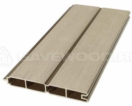 Заборный профиль из ДПК Savewood SW Agger матовый тик купить в Пушкино