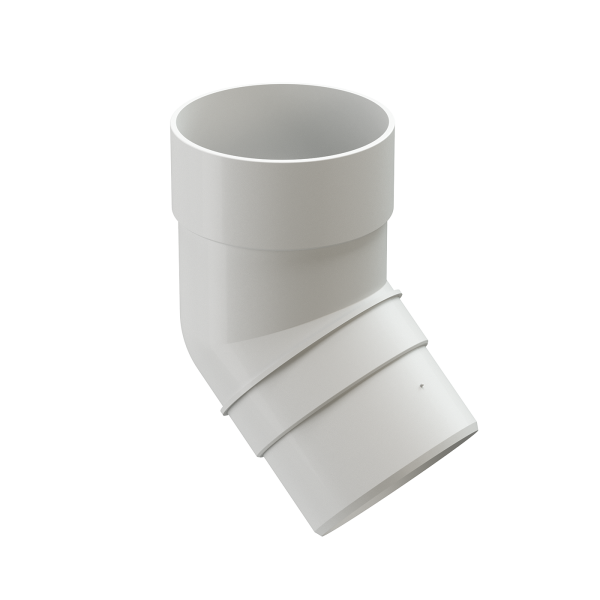 Колено 45˚ Docke Premium ПВХ - Пломбир купить в Пушкино