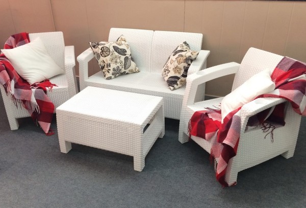 Комплект Yalta Terrace Set белый купить в Пушкино