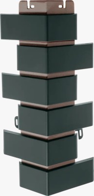 Наружный угол Клинкерный Кирпич графит