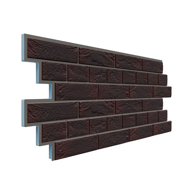 Фасадная термопанель Доломит Венецианский кирпич 20 мм Алтея купить в Пушкино