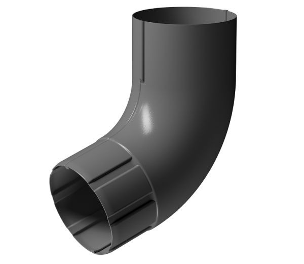 Колено 72° D90 Döcke STAL PREMIUM Графит, (RAL 7024) купить в Пушкино