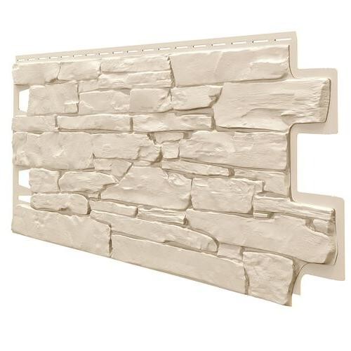 Фасадные панели ТЕХНОНИКОЛЬ Оптима Камень Слоновая кость купить в Пушкино