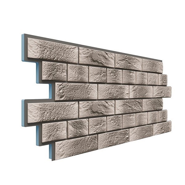 Фасадная термопанель Доломит Венецианский кирпич 20 мм Радос купить в Пушкино