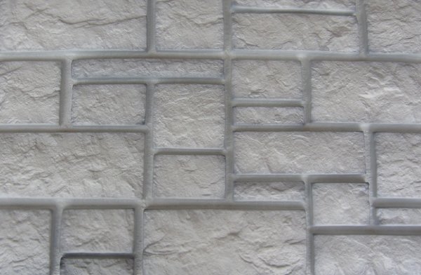 Фасадная панель Аэлит дворцовый камень Белый купить в Пушкино