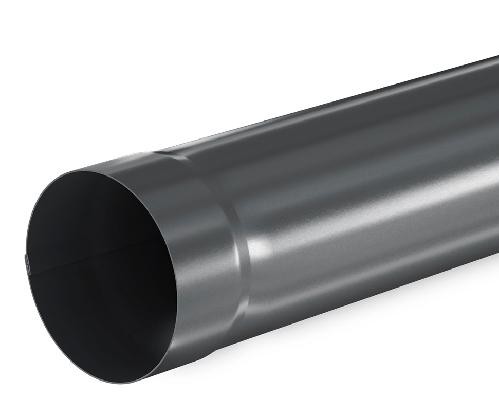 Водосток Aquasistem, система 125x90 - Труба водосточная 3.00м RAL 7024 Тёмно-серый купить в Пушкино