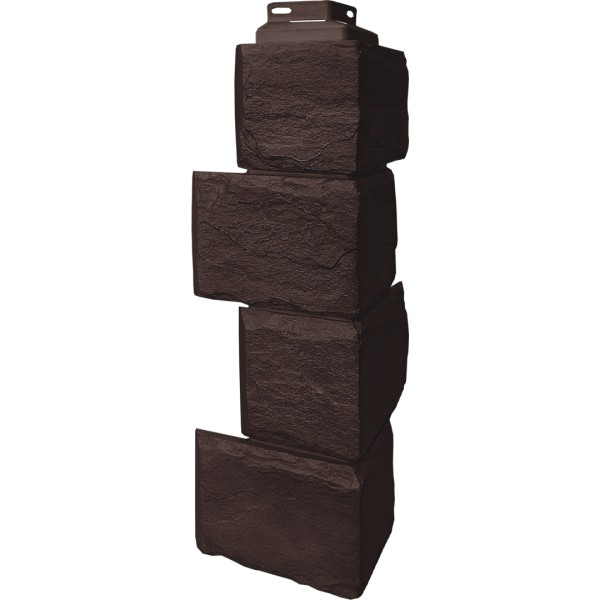 Угол наружный FineBer – “Камень природный” Коричневый купить в Пушкино