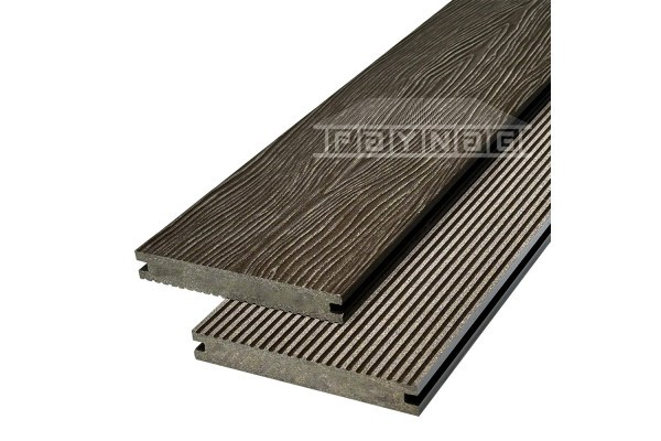 Террасная доска из ДПК Faynag Premium Massive 3D — Венге купить в Пушкино