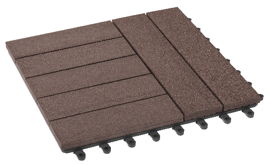 Модульный паркет ДПК GRINDERDECO Комфорт 4 Шоколад купить в Пушкино