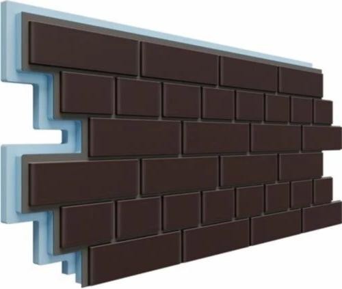 Термопанели Доломит Кирпич 40 мм Коричневый купить в Пушкино