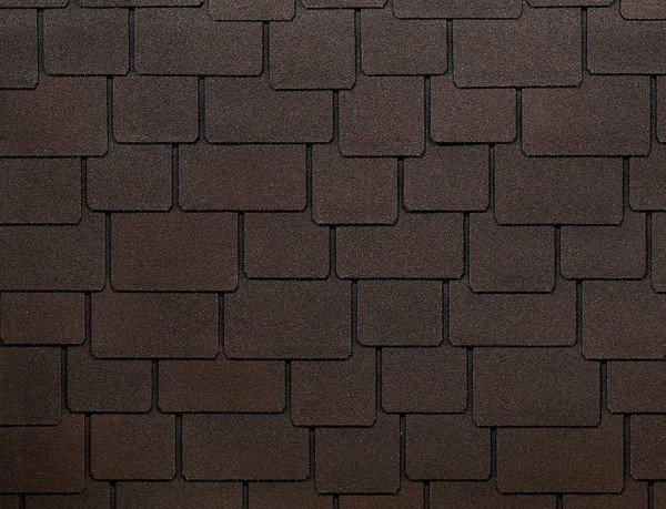 Гибкая черепица Docke, Lux, Саппоро, Зрелый каштан купить в Пушкино