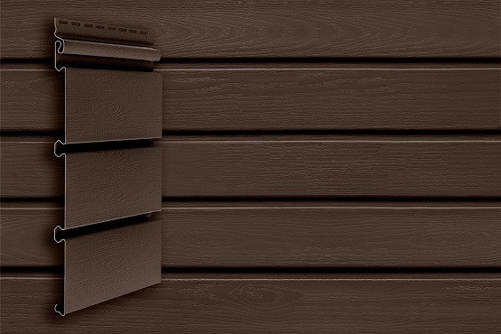 Сайдинг Архитектурный Планкен Grand Line Темный дуб купить в Пушкино