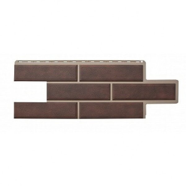 Фасадная панель Альта-Профиль - Коллекция "Венецианский Камень", Коричневый купить в Пушкино