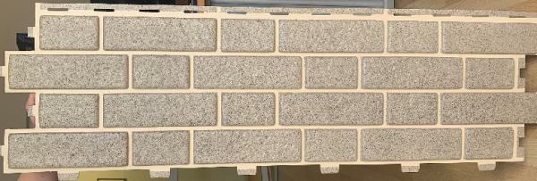 Цокольный сайдинг Tecos МИХЕЛЕН Бежевый купить в Пушкино