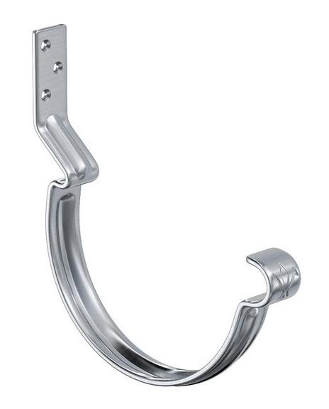 Водосток Aquasistem, Система 125x90 - Крюк крепления короткий оцинковка купить в Пушкино