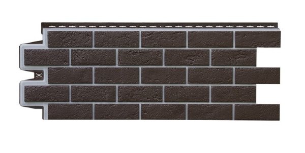 ФП Grand Line состаренный кирпич премиум Шоколадный (шов RAL 7006) купить в Пушкино