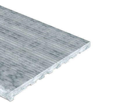 Ступени из ДПК WOODVEX Select Colorite Бело-серый