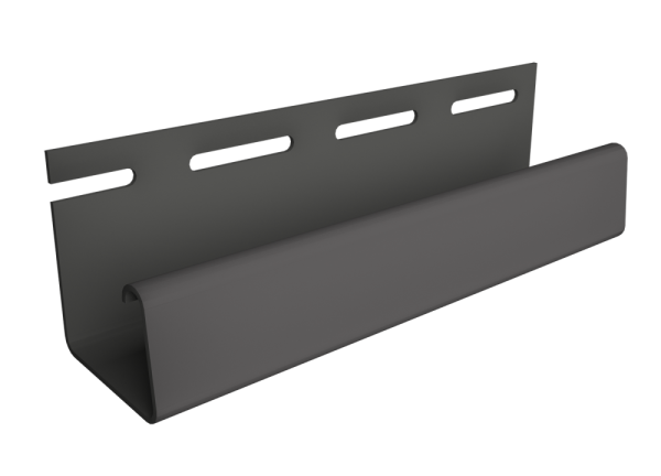 Фасадный J-профиль 30 мм Графитовый купить в Пушкино