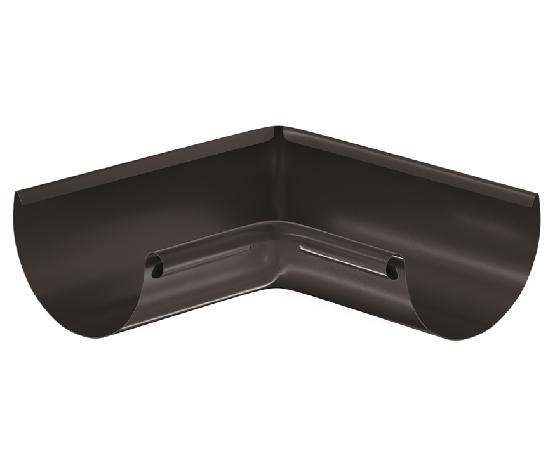 Водосток Aquasistem, система 150/100 - Угол желоба, внутренний 90° RR 32 Тёмно Коричневый купить в Пушкино