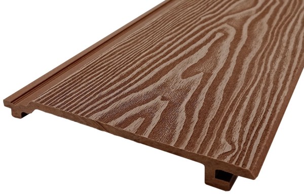 Сайдинг Darvolex 185x19x3000мм, 3D тиснение Коричневый купить в Пушкино