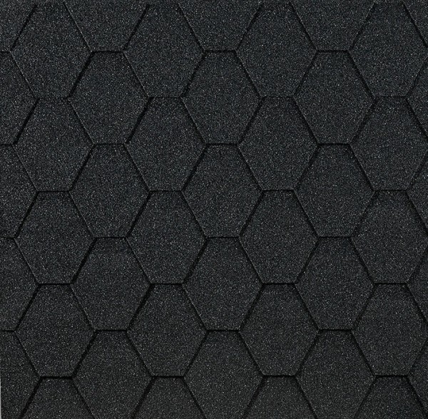 Гибкая черепица EURASIA Docke, Коллекция ШЕСТИГРАННИК Серый купить в Пушкино