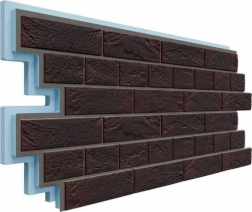 Термосайдинг Доломит Венецианский Кирпич 40 мм Алтея купить в Пушкино