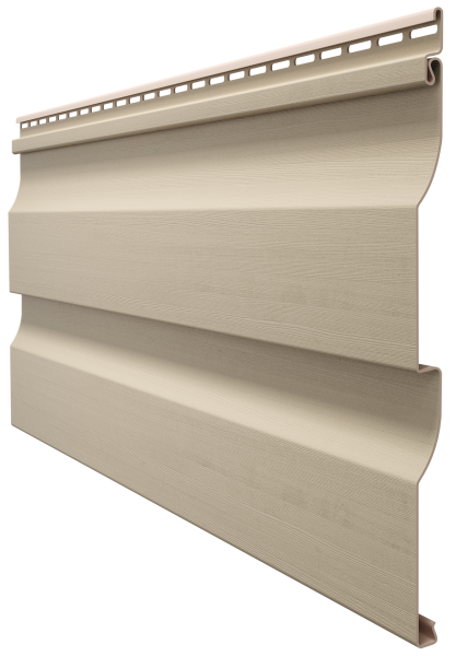 Виниловый сайдинг docke (дёке) - профиль D4,5D, крем-брюле купить в Пушкино