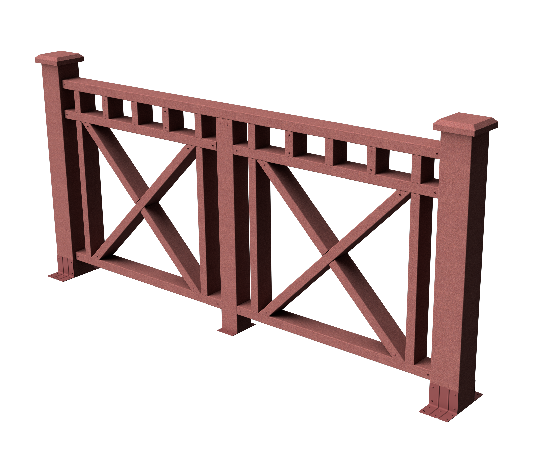 Ограждения декоративное ДПК GRINDERDECO Виктория мербау купить в Пушкино