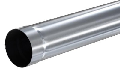 Водосток Aquasistem, Система 125x90 - Соединительная труба 1 метр оцинковка