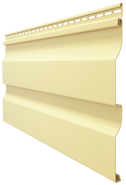 Виниловый сайдинг docke (дёке) - профиль D4,5D, лимон купить в Пушкино