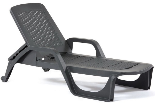 Шезлонг Nilo стопирующийся купить в Пушкино