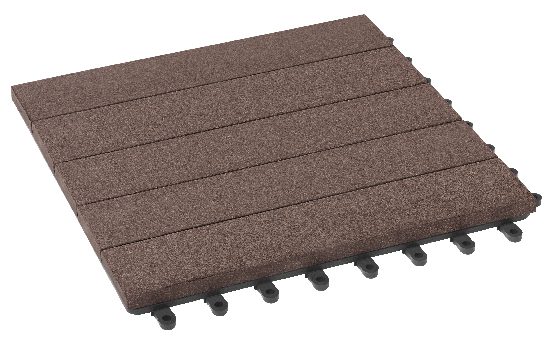 Модульный паркет ДПК GRINDERDECO Комфорт 3 Шоколад купить в Пушкино