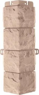 Угол наружный Альта-Профиль Фагот ЭКО Кремовый