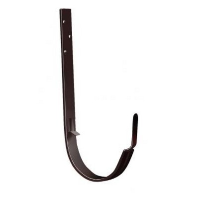 Водосток Grand Line 150x100 – Кронштейн длинный RAL 8017