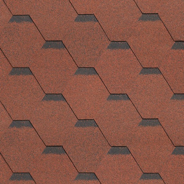 Гибкая черепица Shinglas, серия Ультра, коллекция Самба – Рубин купить в Пушкино