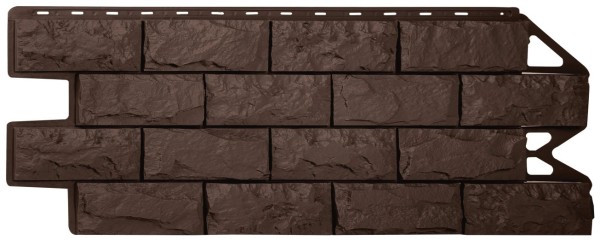 Фасадная панель Альта-Профиль Фагот ЭКО Коричневый купить в Пушкино