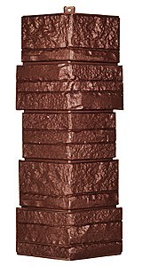 Угол T-Сайдинг-Альпийская Сказка ЭКО-1 Браун купить в Пушкино