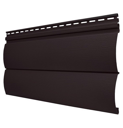 Акриловый Сайдинг Tecos - Оцилиндрованный брус двойной (под бревно), Арабика купить в Пушкино