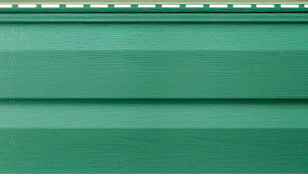 Виниловый сайдинг Канада плюс премиум, зеленый купить в Пушкино