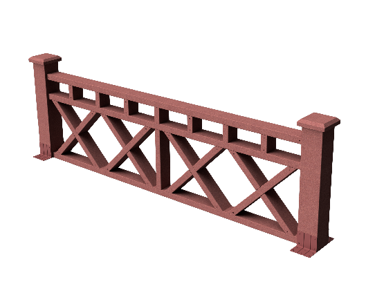 Ограждения декоративное ДПК GRINDERDECO Бэйли мербау. купить в Пушкино