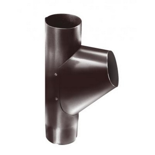 Водосток Grand Line 150x100 – Тройник RAL 8017 купить в Пушкино