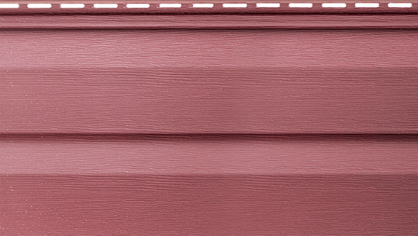 Виниловый сайдинг Канада плюс премиум, гранатовый купить в Пушкино