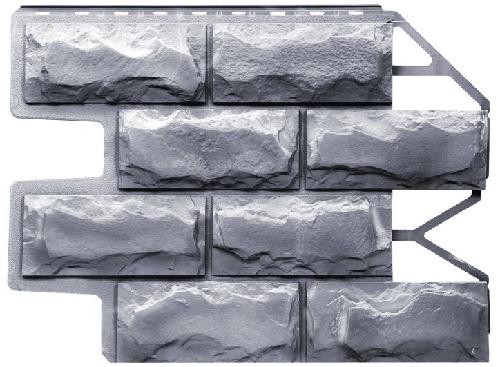 Фасадная панель FineBer Блок, Светло-серый купить в Пушкино