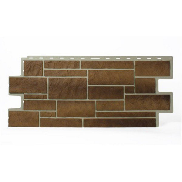 Цокольный сайдинг Tecos ImaBel “Камень” – Янтарь №705 купить в Пушкино